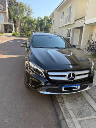 MERCEDES-BENZ GLA 200 1.6 CGI VISION BLACK EDITION 16V TURBO GASOLINA 4P AUTOMÁTICO